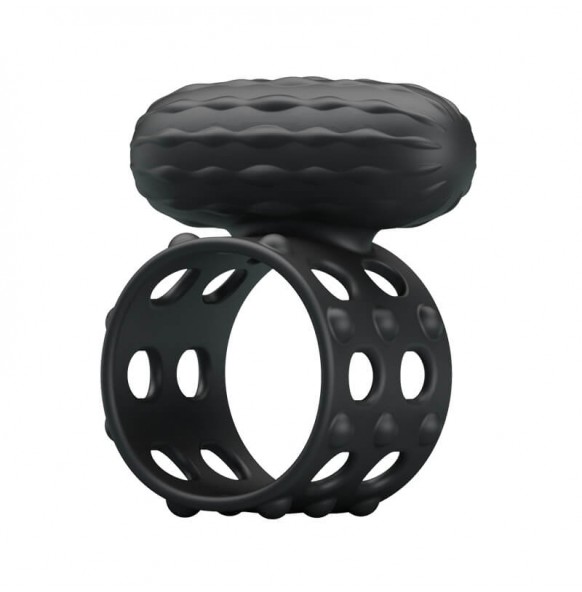 PRETTY LOVE - Male Vibrating Cock Ring (Black) PRETTY LOVE - Male Vibrating Cock Ring (Black)